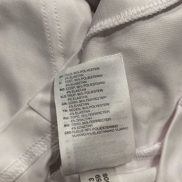 Adidas White and Blue Striped Men's Shirt - Picture 6 of 6